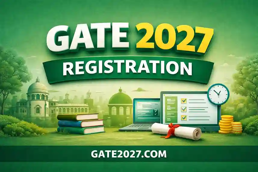 GATE 2027 Registration, Apply Online, Application Last Date